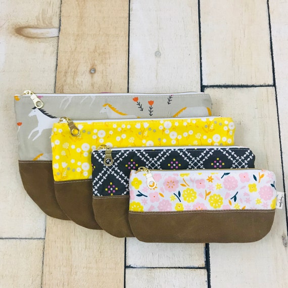 The Quintessential Quad Pouch Set TM, PDF, Digital File PDF, Downloadable Pattern To Sew