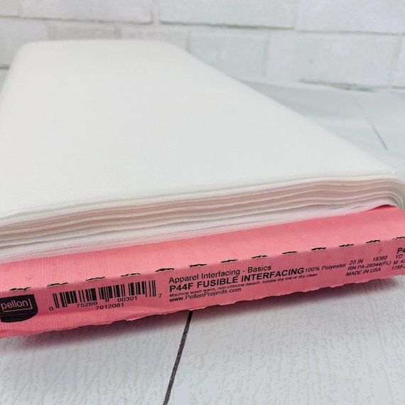 1 Bolt Pellon P44F Fusible Interfacing 20" Wide, Thicker Version of P44F