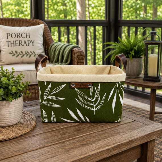 The Grove Catch-All Fabric Basket