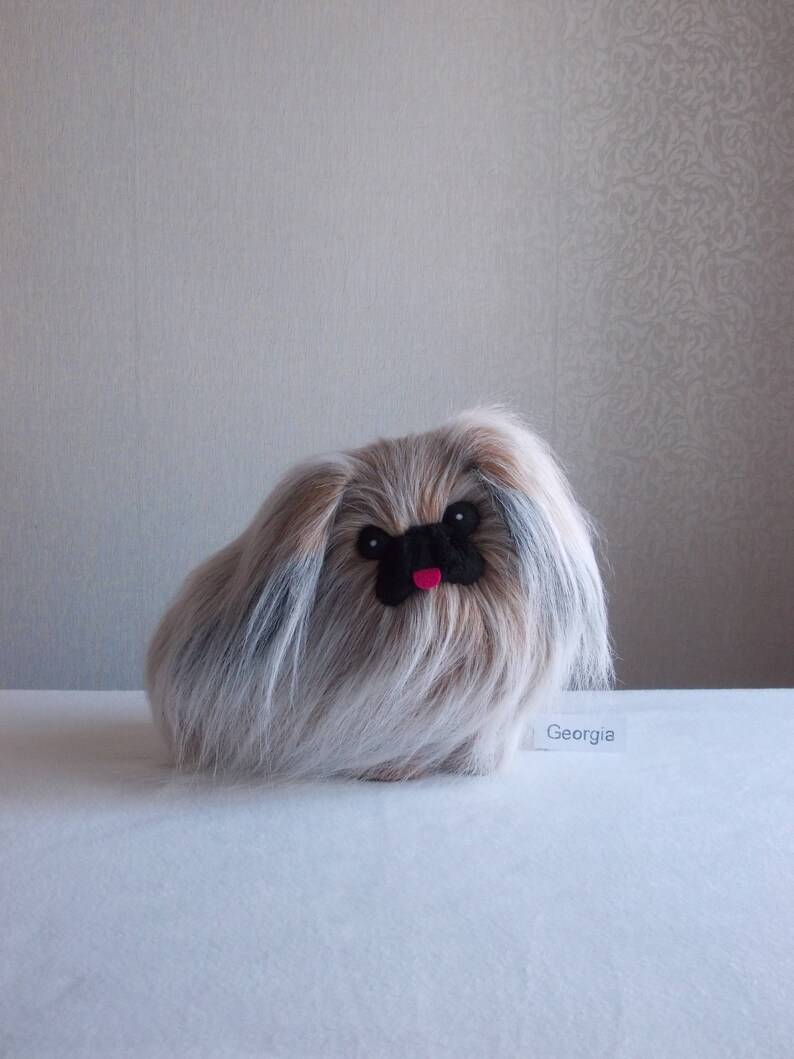 Pekingese pekingese plush pekingese stuff pekingese toy Etsy