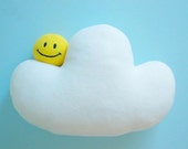 RESERVIERT - Cloud Kissen, weiße wolkenkissen, Wolke Kissen, Kinderzimmer Dekoration Ideen, Kinder Kissen, Kinderzimmer Kissen Modell 1