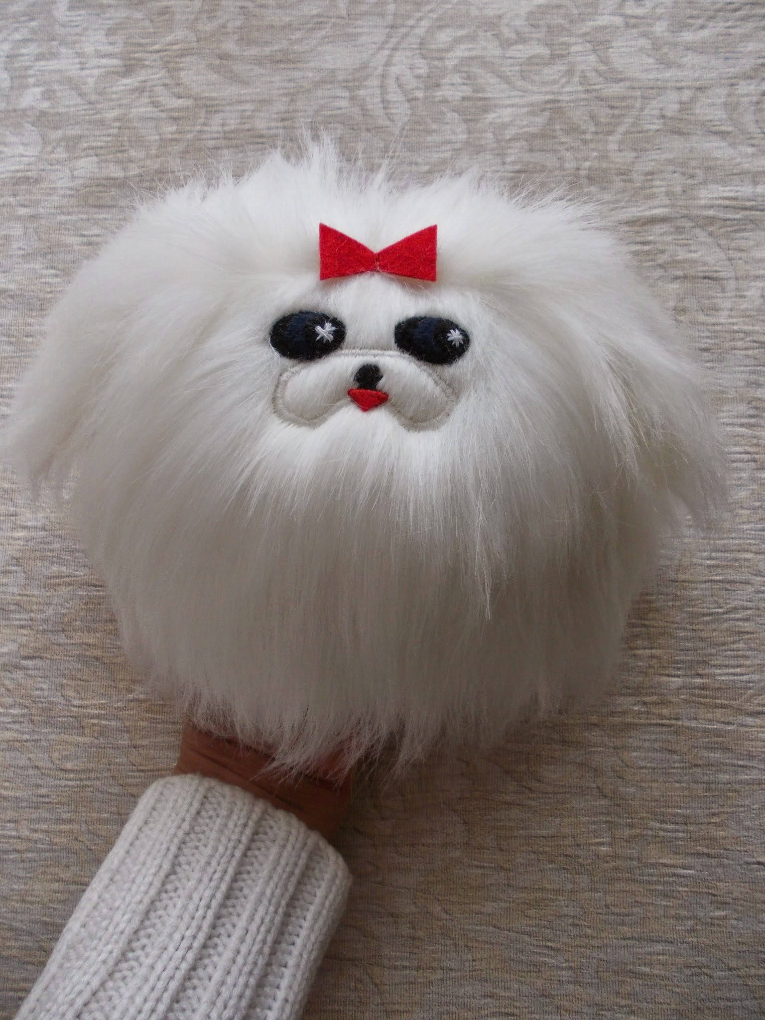 Weiße Pekingese Hund Spielzeug Shih Tzu Hund Spielzeug Etsy