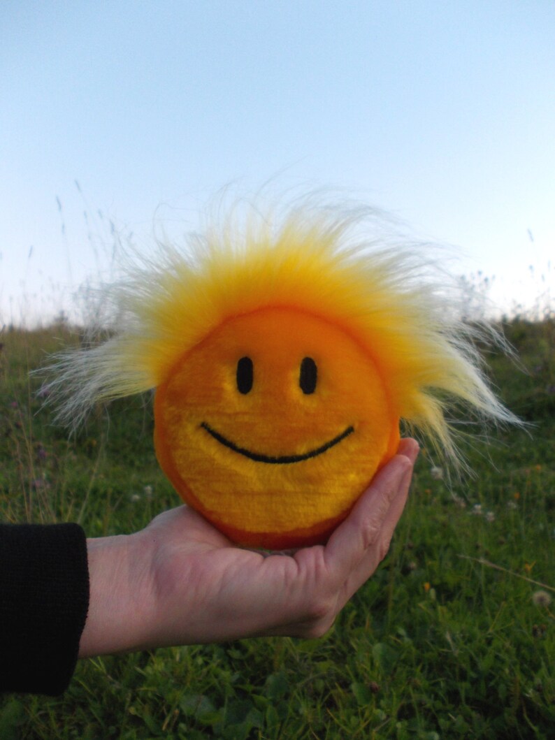 plush smiley face