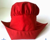 Little Red Riding Hood, womens halloween costume, Little Red Ridding Hood adult hat, halloween womens hat, womens red hat, womens red bonnet