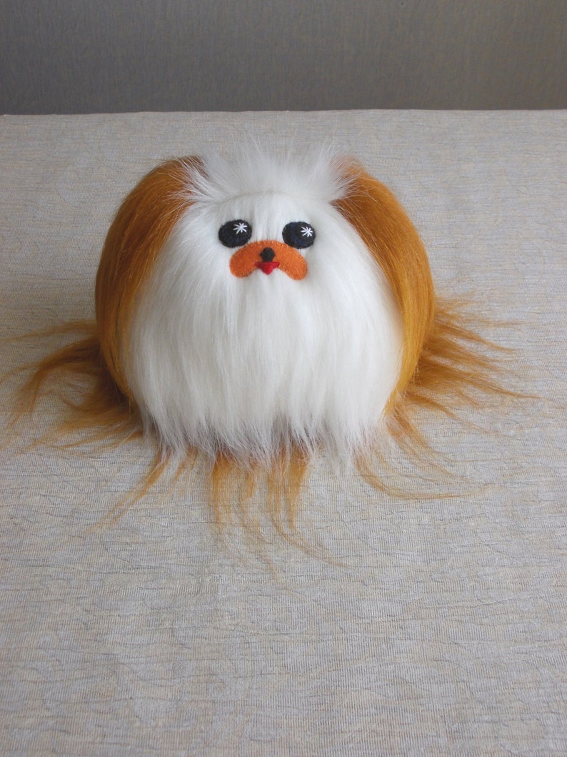 Kleiner Hund Pekingese Shih Tzu flauschiger Hund fuzzy Etsy