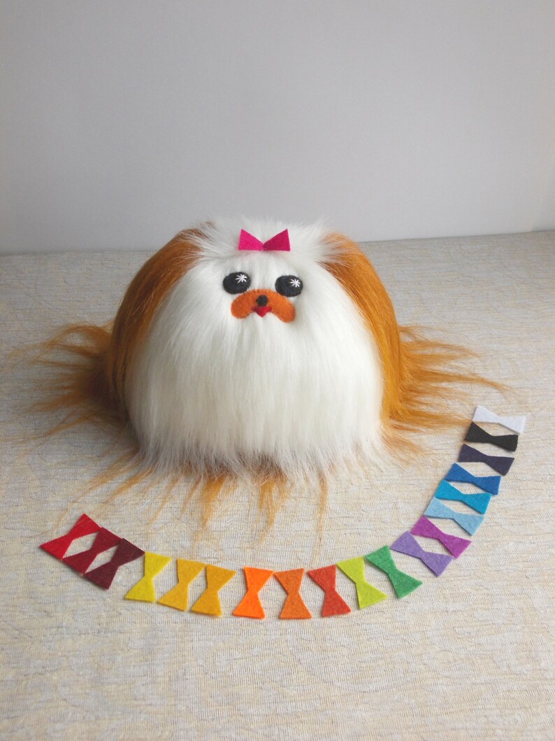 Kleiner Hund Pekingese Shih Tzu flauschiger Hund fuzzy Etsy