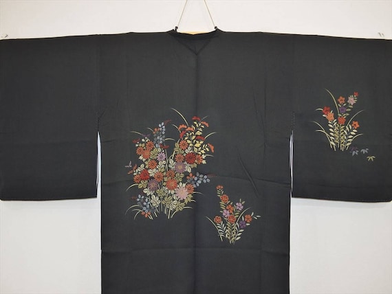 HAORI JACKET O52e - Chrysanthemum Kikkyou Nadeshik