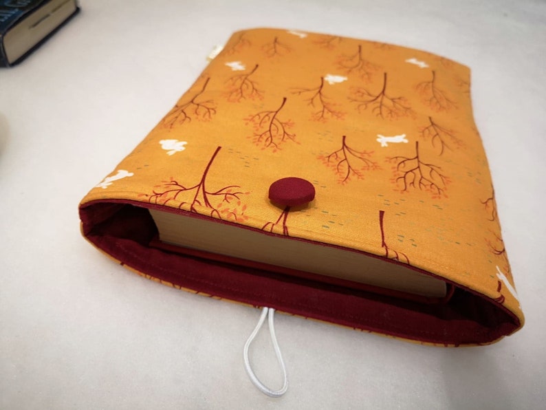 Pochette de livre en tissu pochette de livre booksleeve de Etsy