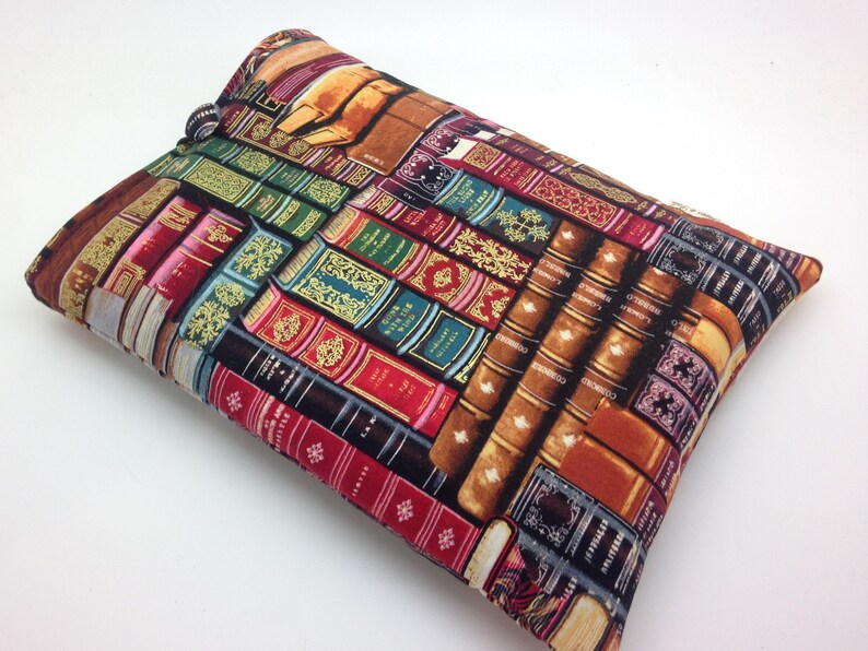 Library Book Sleeve Bookshelves Book Sleeve Medium Etsy UK