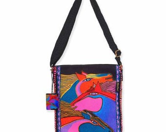 Crossbody Wild Stallions Horses LB8441