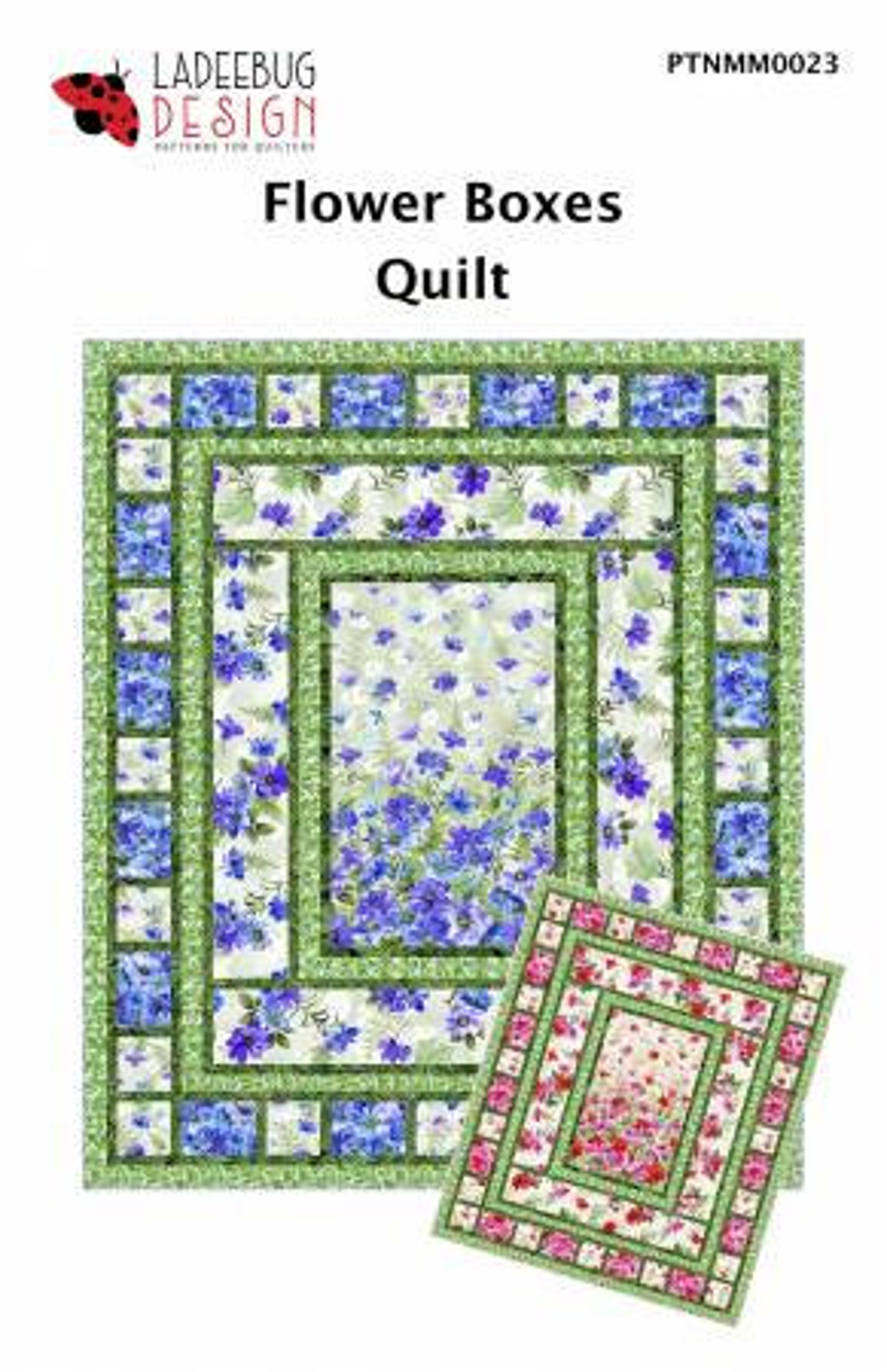 Flower Boxes Quilt Pattern Etsy