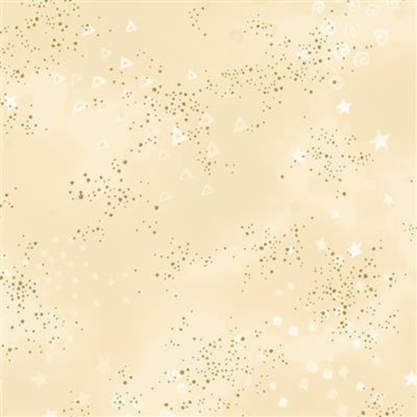 Laurel Burch Basic Glitter Y0808-2M Light Cream Metallic sold in half yard increments