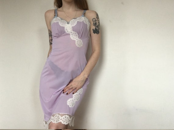 pastel slip dress