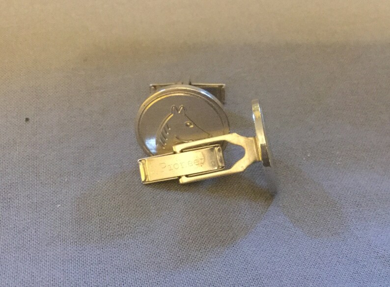 Vintage Cufflinks Horse Pioneer Set of two 2