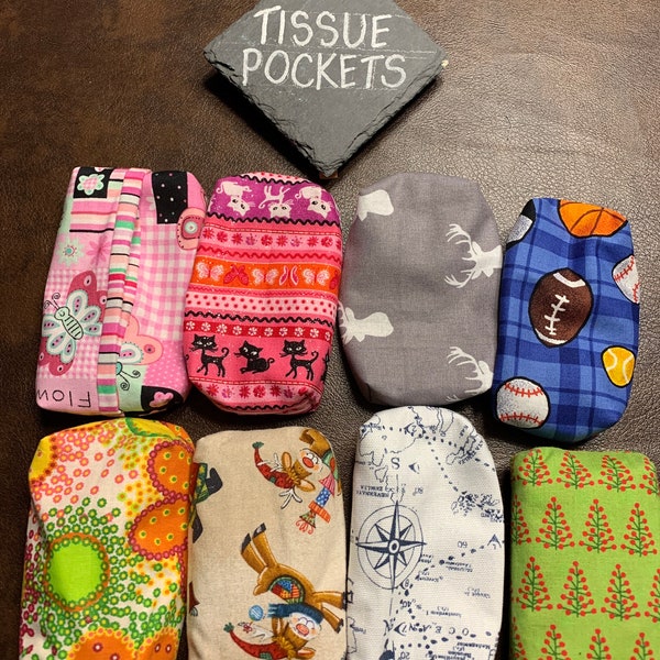 Clearance Sale!!!! Pocket Tissue Holders 3 for 12.00