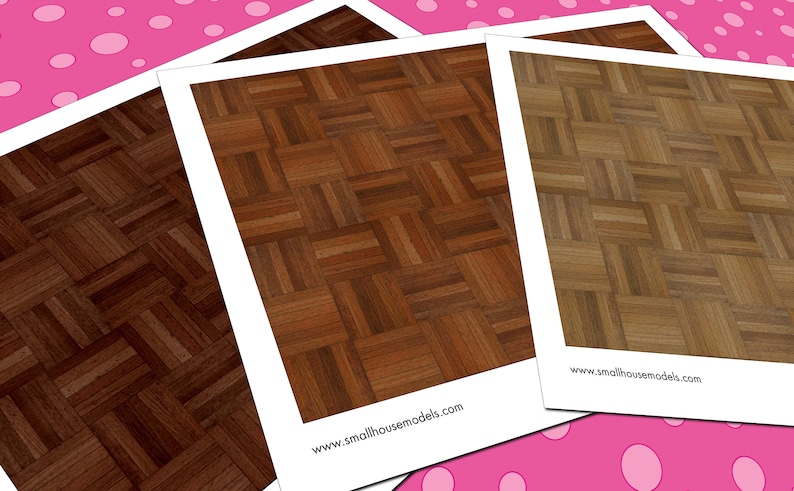 Wood Floor Printable Dollhouse Floor Patterns Stained Wood - Etsy