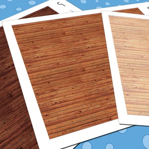 Wood Floor Textures Paper-table Paper-floor Paper-scrapbooking