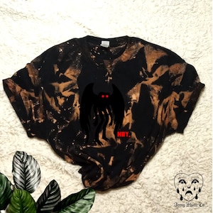 Mothman Shirt, Graphic TShirt, Cryptid Shirt, Cryptidcore, Goblincore, Cryptid TShirt, Valentines Shirt, Valentines Day, Mothman,Gift, Funny