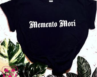 Memento Mori Graphic T-Shirt, Goblincore Wizardcore