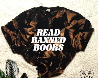 Read Banned Books Shirt, Bookish Shirt, Book Shirt, Read Banned Books, Banned Books, Bookstagram, Library Shirt, Librarian, Librarian Shirt