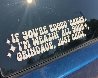 Encino Man Decal, Car Decal, Funny Decal, Pauly Shore, Quote Decal, Car Sticker, Encino Man, 1990s, 90s Movie, Movie Sticker, Stoney Brown