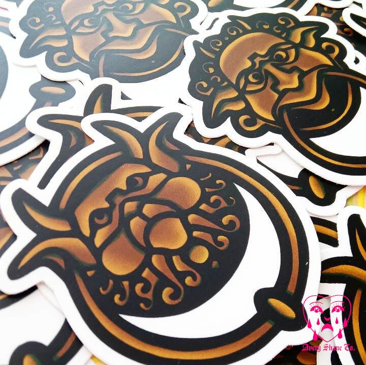 Labyrith Sticker Labyrinth Sticker, Labyrinth Decal, Labyrinth Door Knockers, Babe With ...
