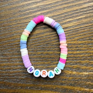 Handmade clay bead bracelet - Fruit