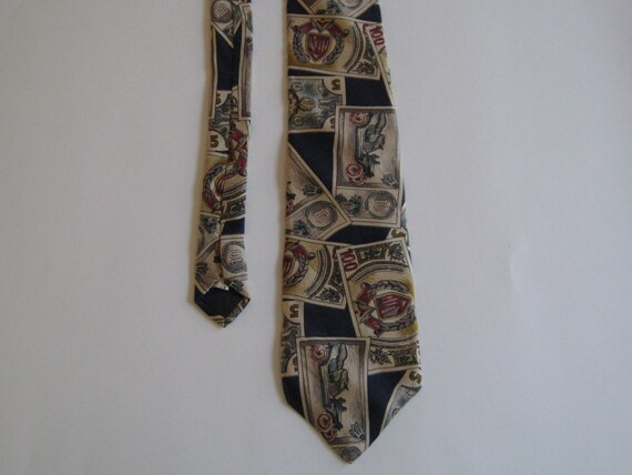 NOVELTY NECKTIE 1980s-90s vintage Excello Cravats… - image 2