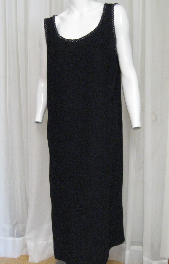 BLACK MAXI 1990s vintage Neil and David eco-frien… - image 1