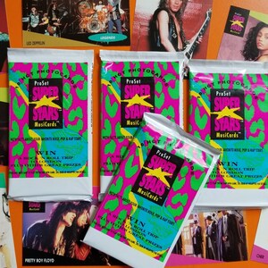 1991 Super Stars Music Cards