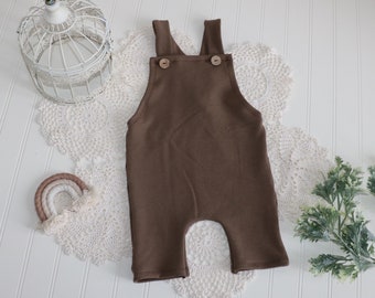 romper with suspenders