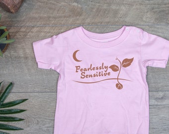 Sagittarius Moon Baby Astrology T-Shirt, "Security Blankets"Fearlessly Sensitive, Child's Birthday, Zodiac Gift, Kids clothes, Made to Order