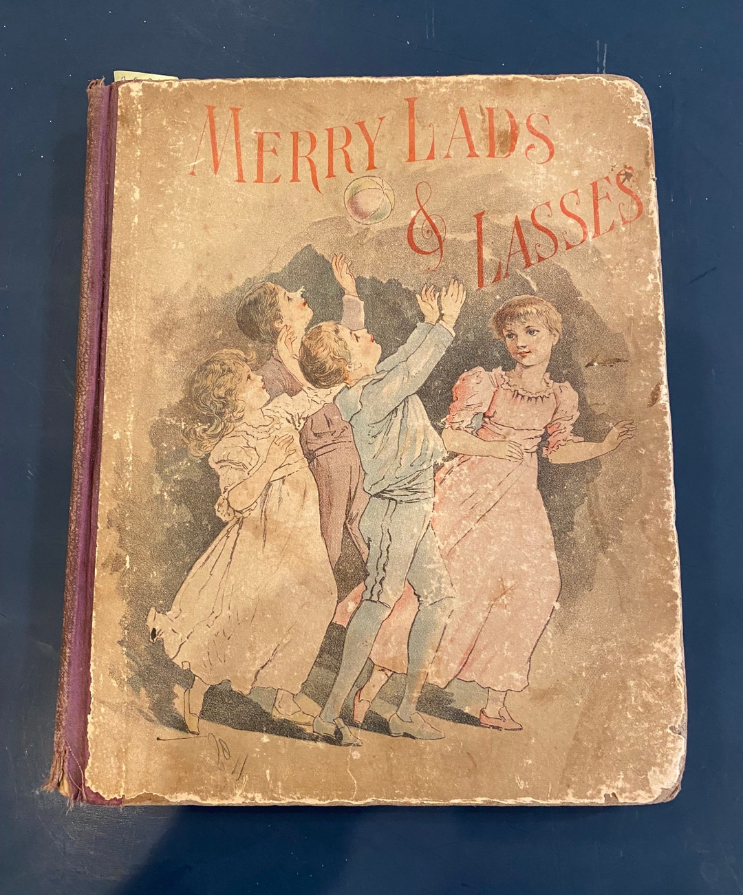 Vintage Merry Lads & Lasses Children's Book Etsy