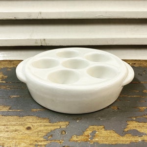 Hall Escargo/Egg/Mushroom baking dish