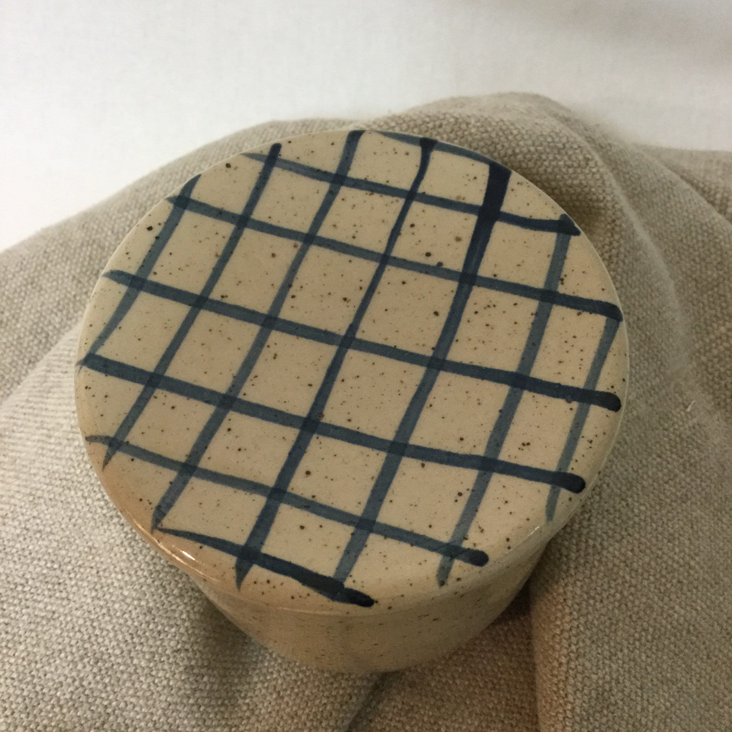 Burriera in ceramica per 250 g di burro con mucca - verrà prodotta dopo l'acquisto - Italia