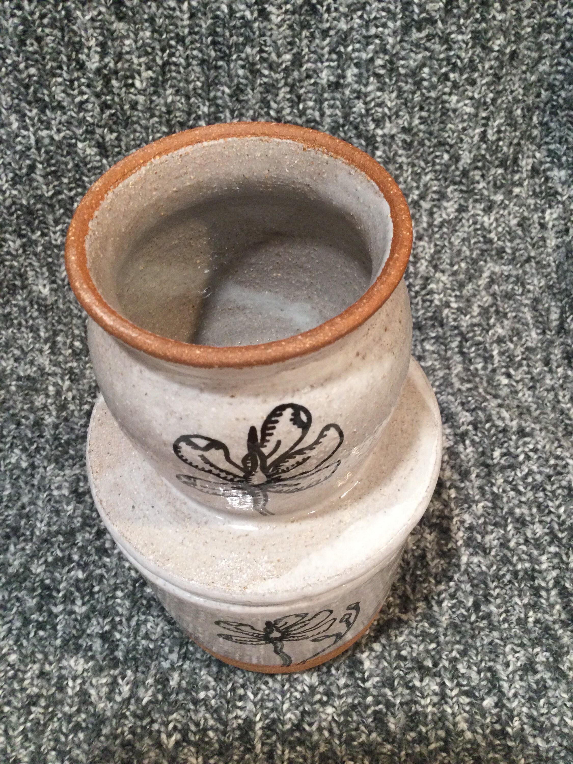 Beurrier breton thé du Labrador en grès – poterie weilbrenner lebeau