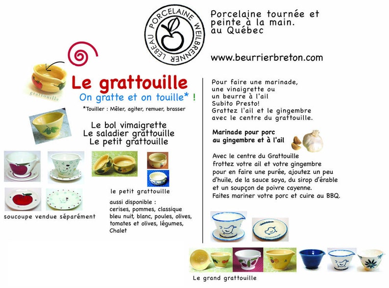 Garlic grater Salad dressing dish with spout. Garlic butter Etsy