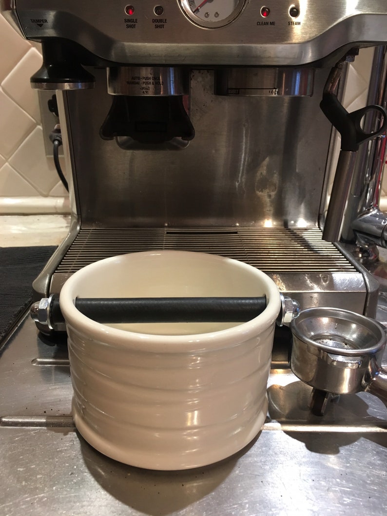 Knock Box Handmade in Ceramic Porcelain White Etsy