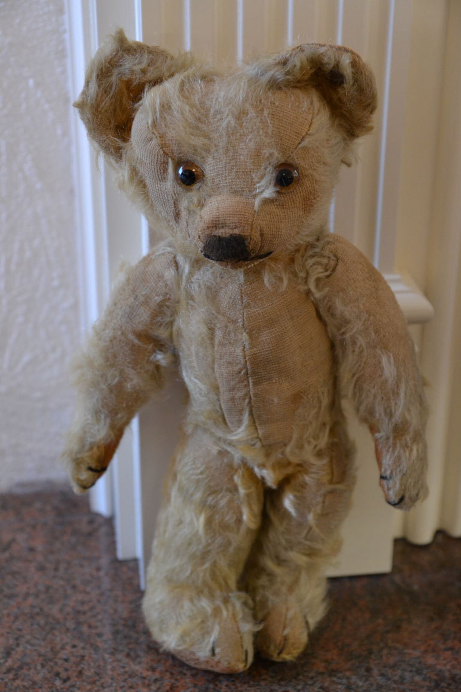 Vintage Merrythought Teddy Bear 1940/50 With Label Etsy