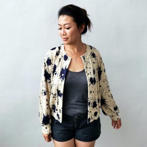 Patron de couture de cardigan, Balloon Cardigan, par Wardrobe By Me