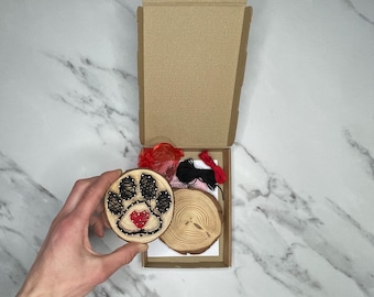 DIY paw print String Art Kit, Beginner-Friendly