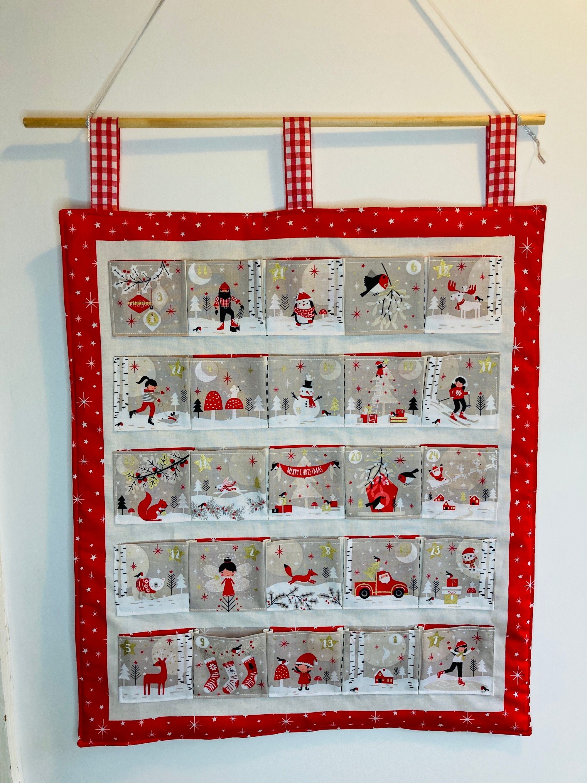 DIY Advent Calendar Woodland Christmas Advent From Dashwood - Etsy