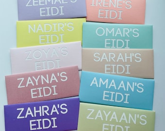 Custom Handmade Eidi Envelope – Colorful Gift Card Holder