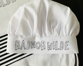 Personalized Kids Chef Hat – Adjustable Baker Hat