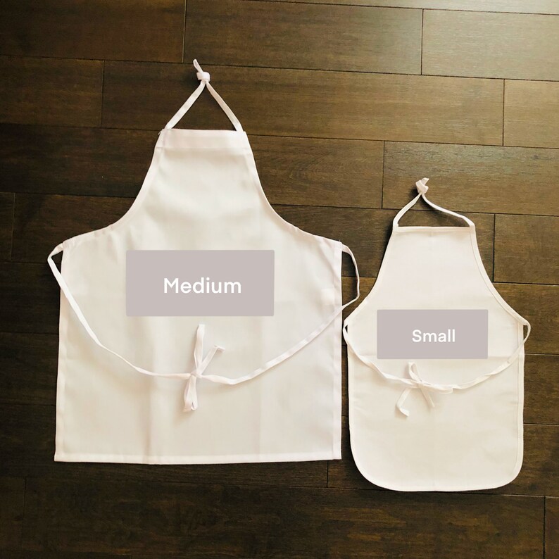 Personalized Name Apron With Pockets Artist Chef Toddler Etsy