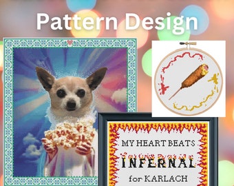 CUSTOM Cross-stitch Pattern Design