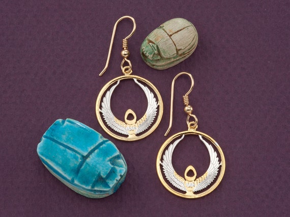 Egyptian jewelry hotsell earrings