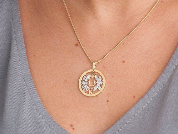 Collana Con Ciondolo Mappa Della Corea Del Sud In Metallo, Catena Sottile, Unisex, Hip Hop, Regalo Etnico Per Uomo E Donna - 3
