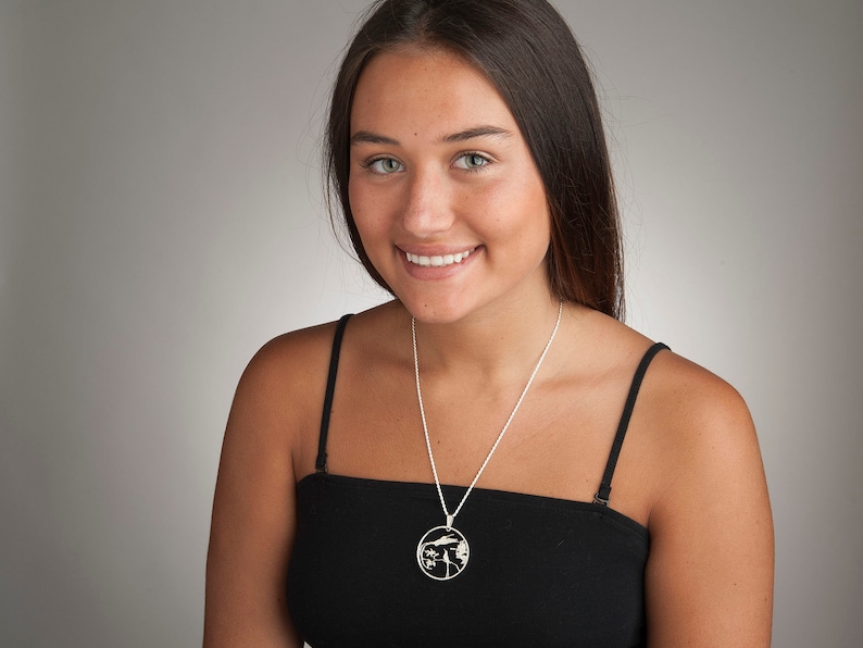 Sterling Silver Hummingbird Pendant Hand Cut Jamaican 10 Etsy