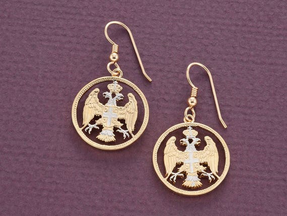 Orecchini A Cerchio Con Simbolo & Per Donna | Placcati Oro 14k Con Zirconia Cubica | Gioielli Eleganti Per Compleanno